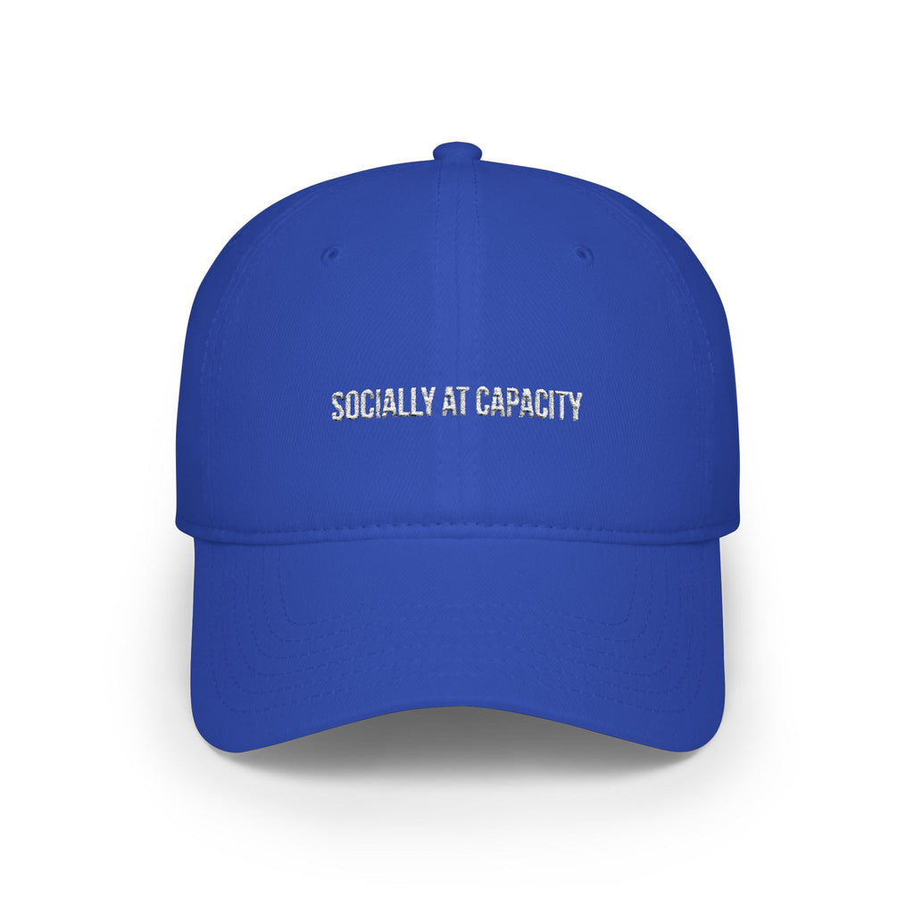 Socially At Capacity — Emotional Support Hat