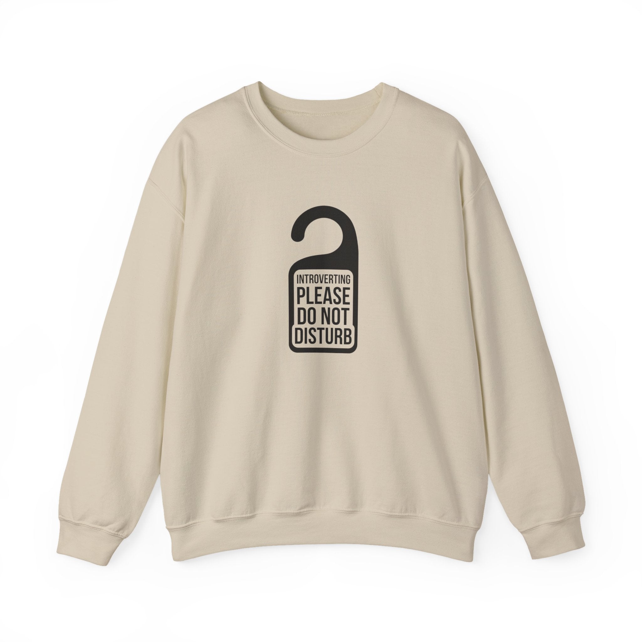 Introverting — Please Do Not Disturb — Crewneck Sweatshirt