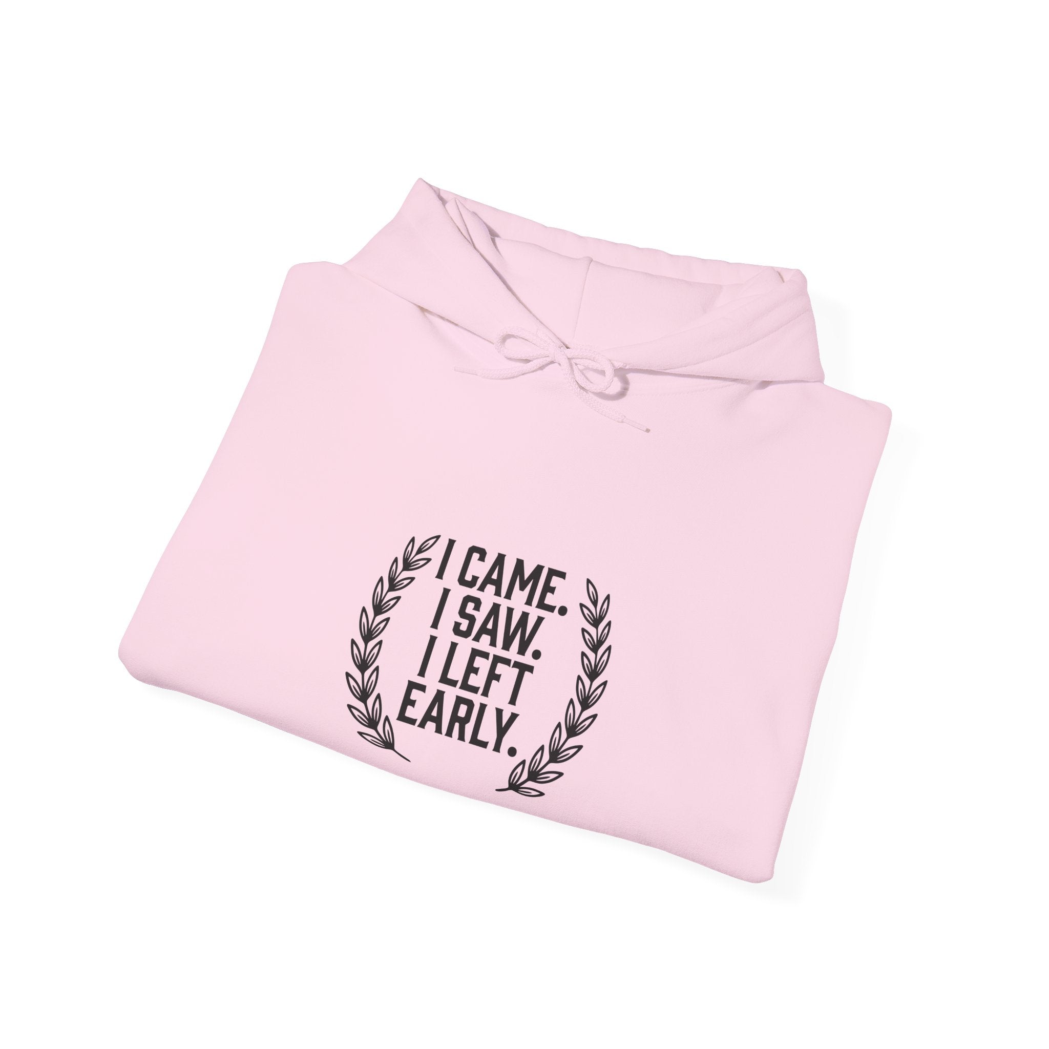 I Came. I Saw. I Left Early. — Hoodie