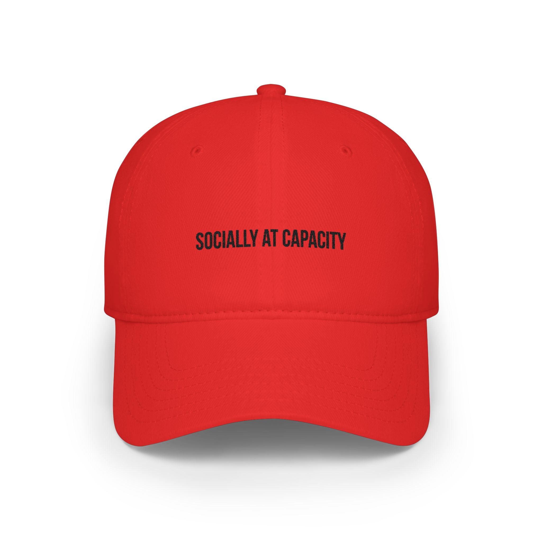 Socially At Capacity — Emotional Support Hat