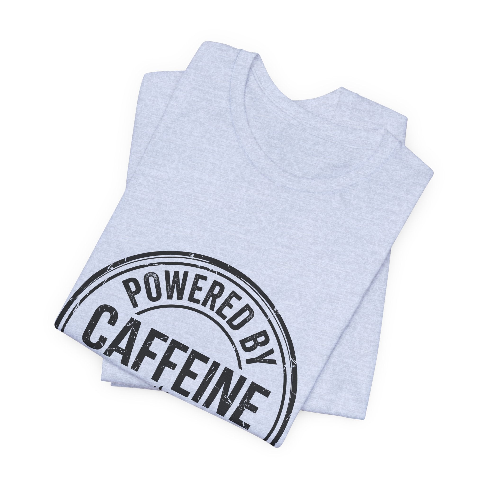 Powered by Caffeine and Low Expectations — Unisex Tee