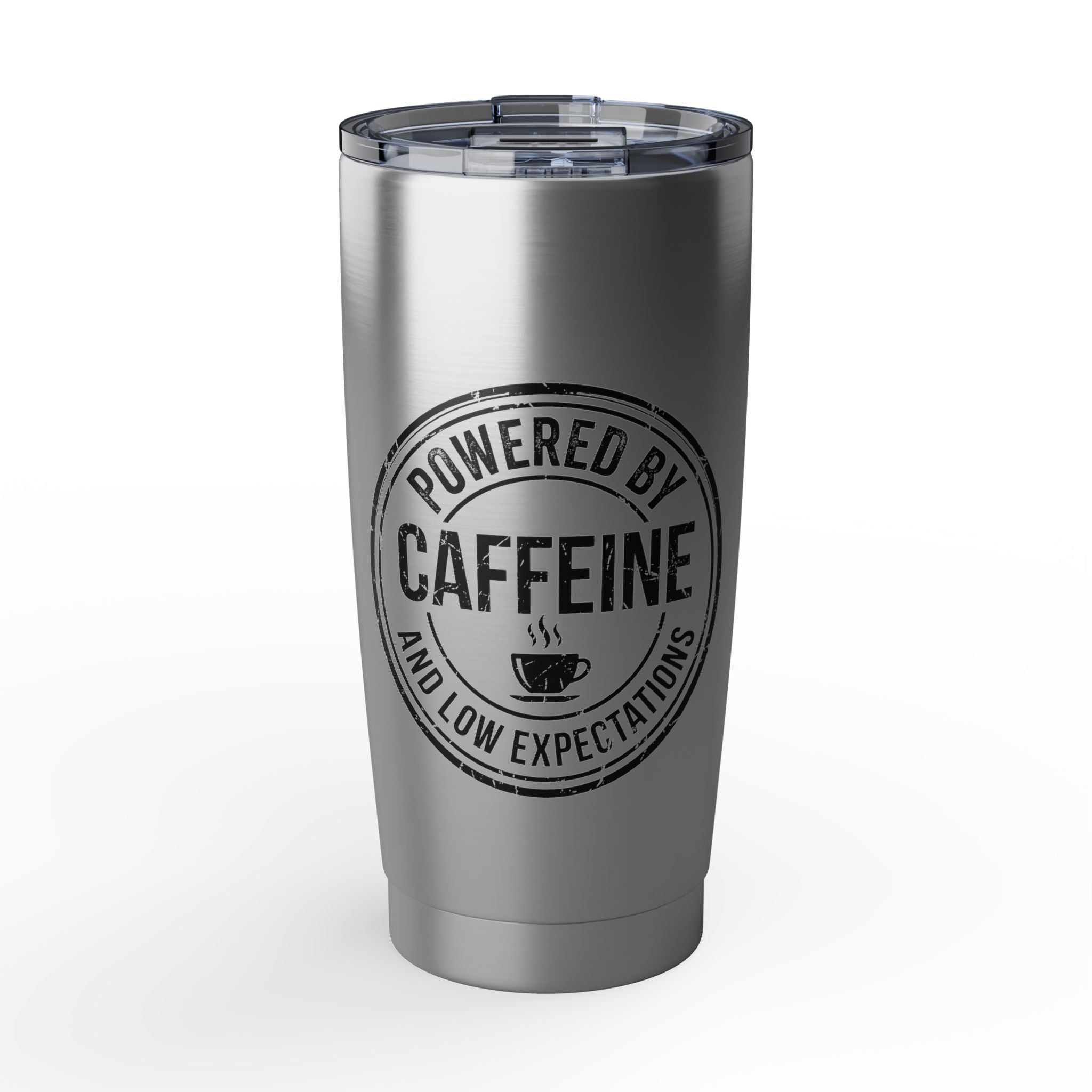 Powered by Caffeine and Low Expectations — Insulated Tumbler