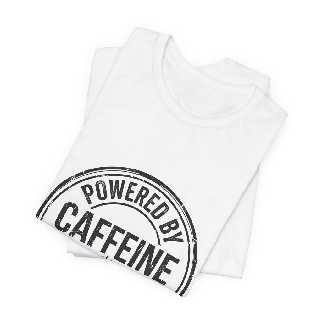 Powered by Caffeine and Low Expectations — Unisex Tee
