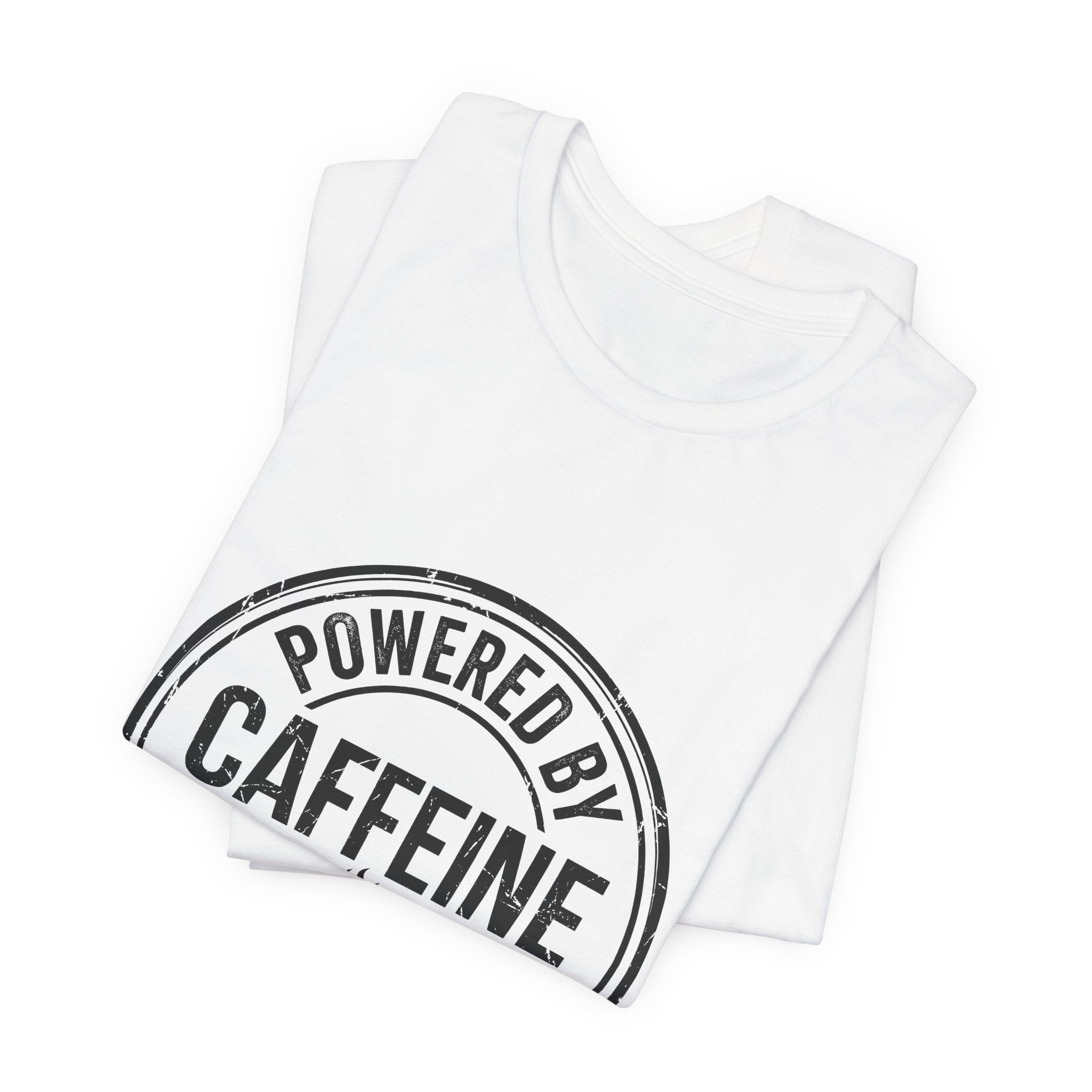 Powered by Caffeine and Low Expectations — Unisex Tee