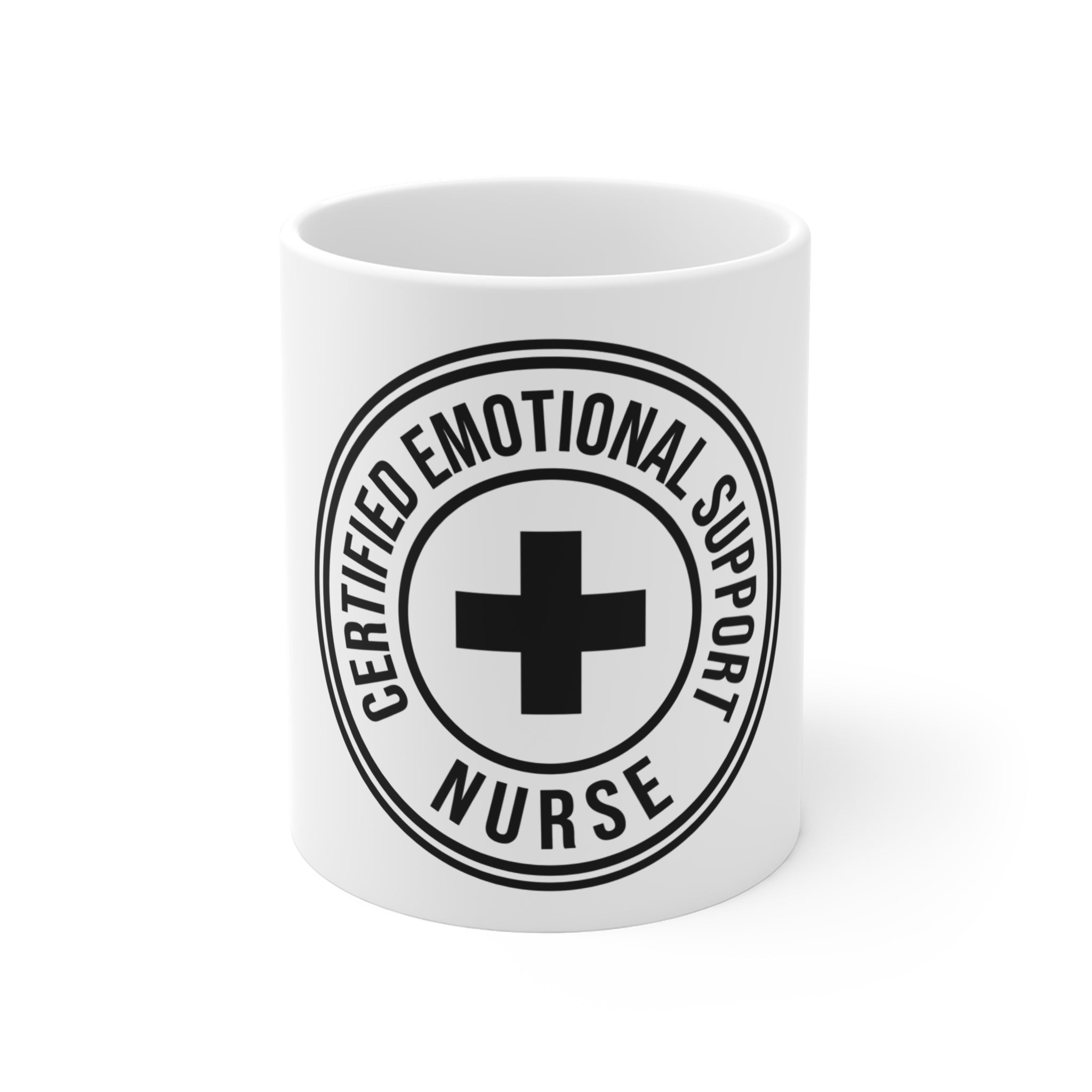 Certified Emotional Support Nurse — Ceramic Mug