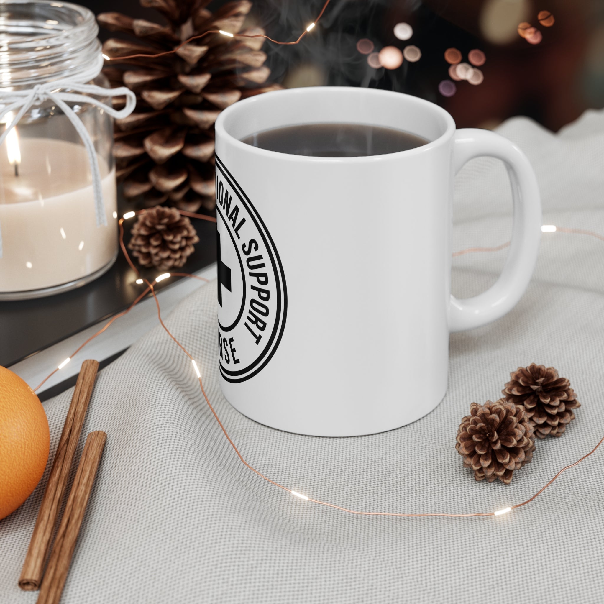 Certified Emotional Support Nurse — Ceramic Mug