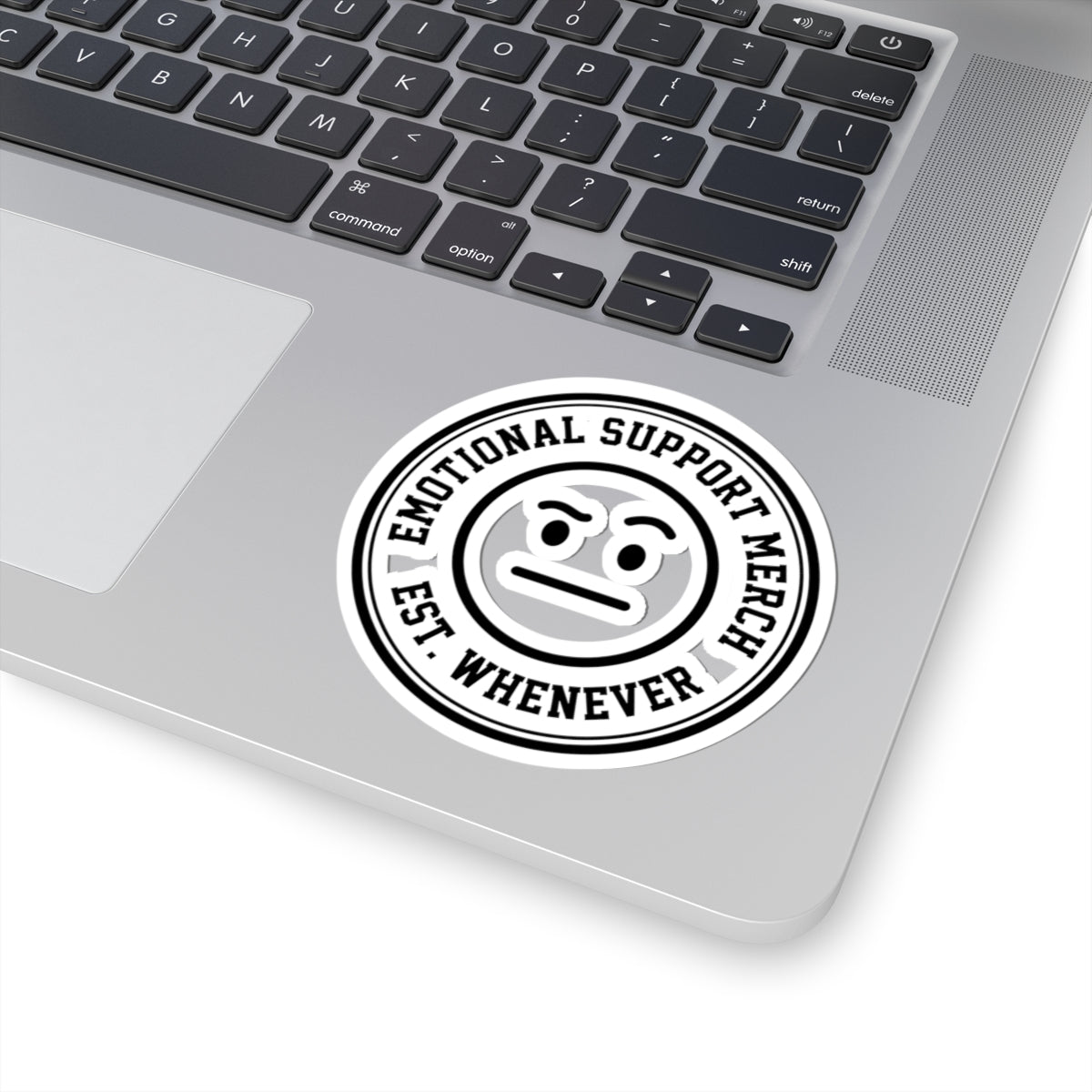 Emotional Support Merch — Logo Sticker