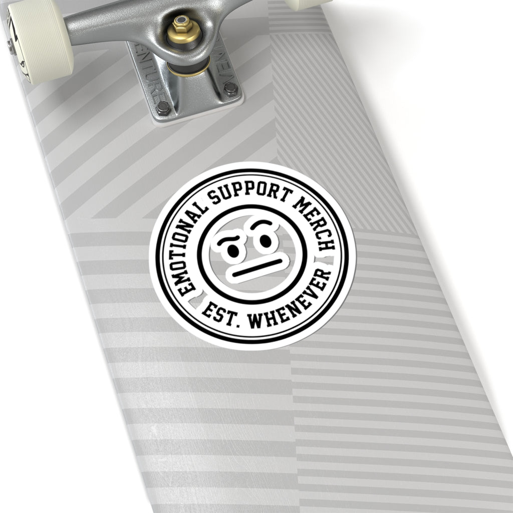 Emotional Support Merch — Logo Sticker