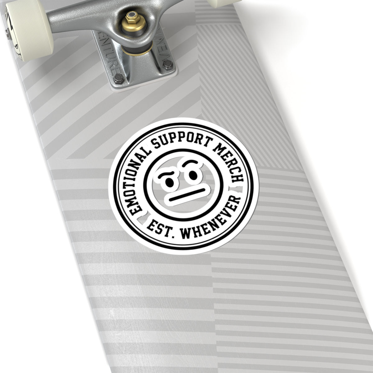 Emotional Support Merch — Logo Sticker