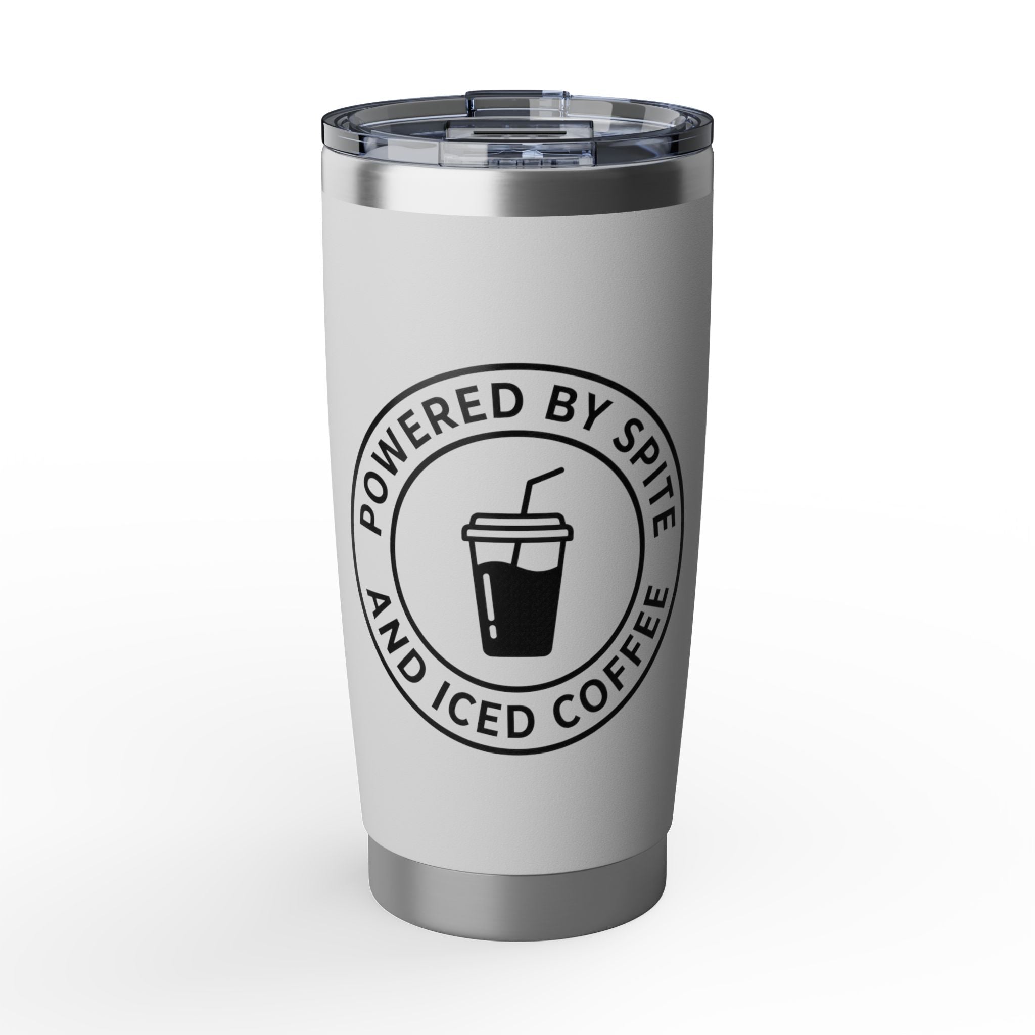 Powered by Spite and Iced Coffee — Insulated Tumbler