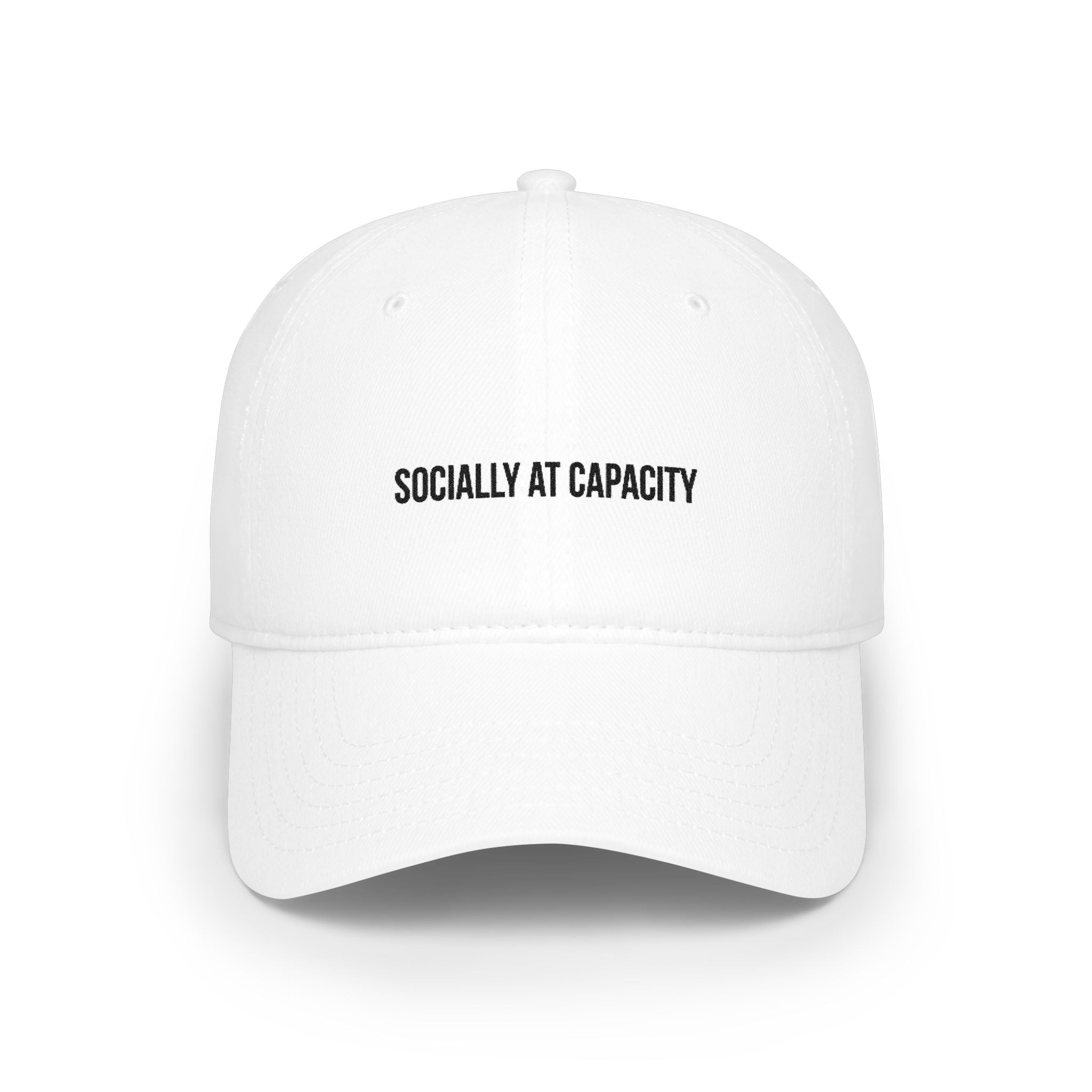 Socially At Capacity — Emotional Support Hat
