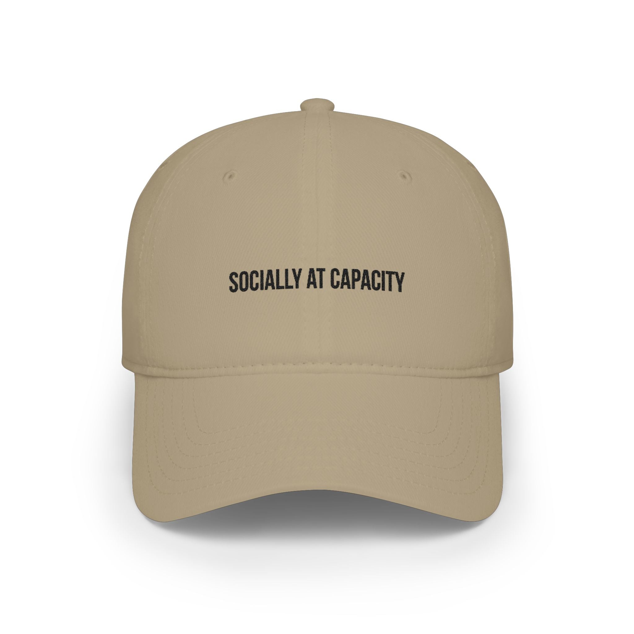 Socially At Capacity — Emotional Support Hat