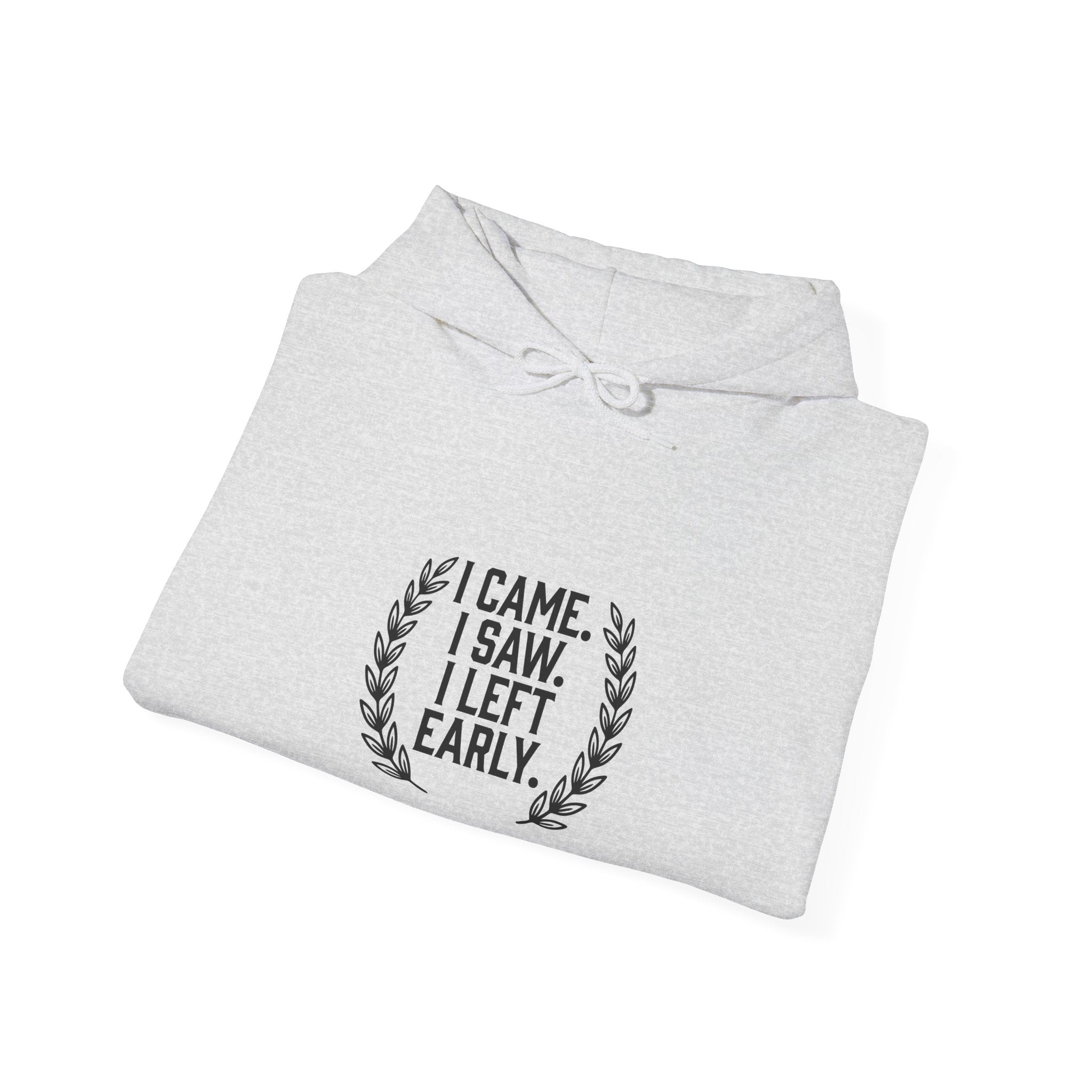I Came. I Saw. I Left Early. — Hoodie