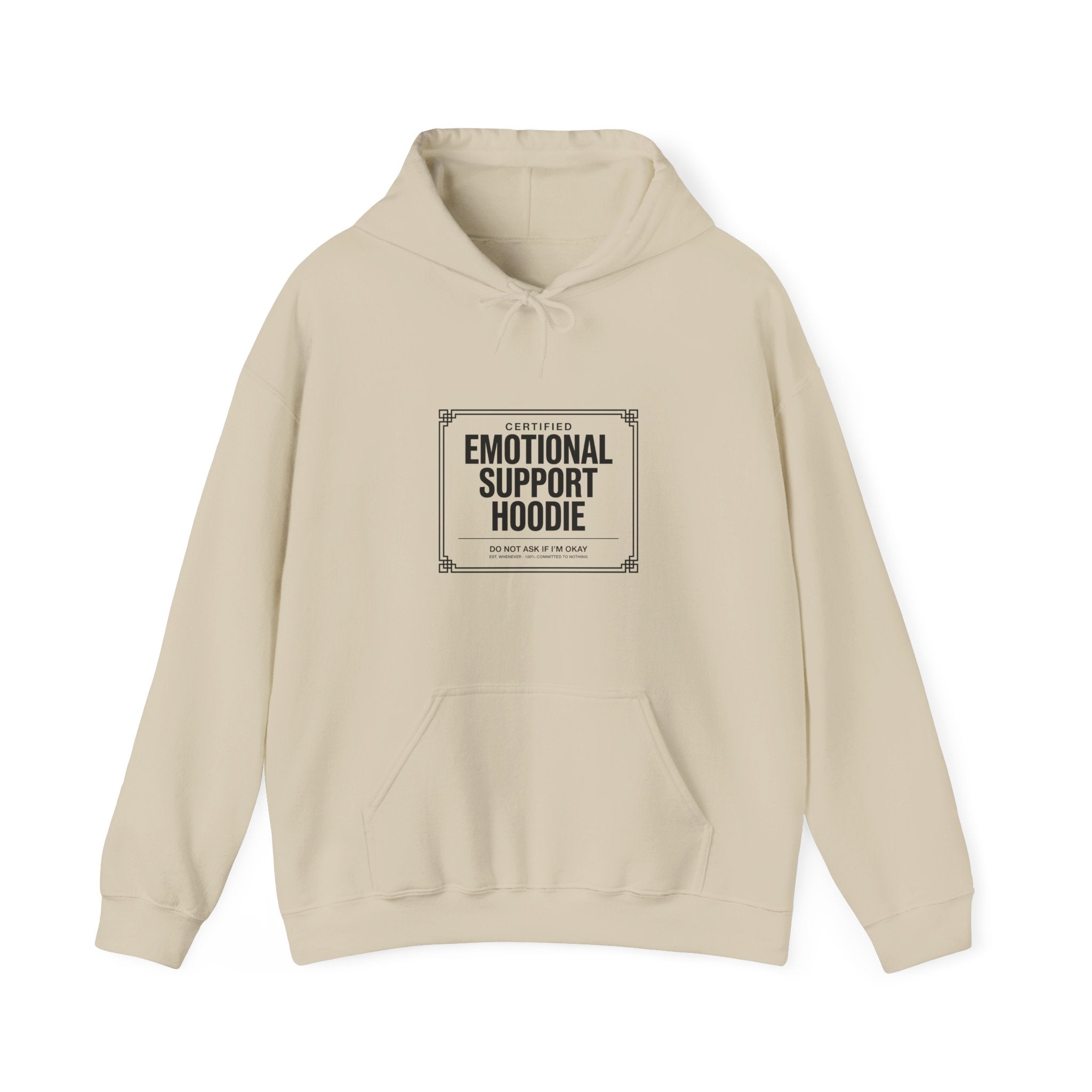 Certified Emotional Support Hoodie