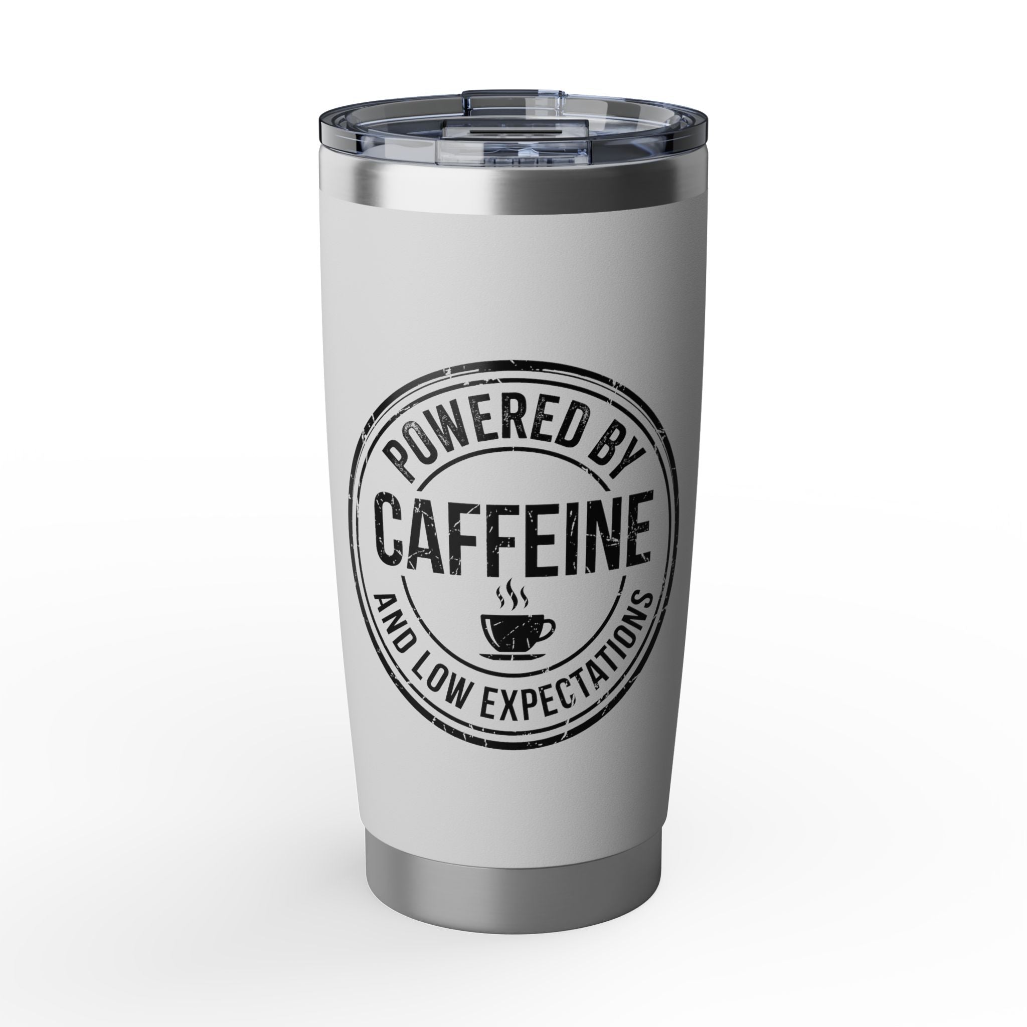 Powered by Caffeine and Low Expectations — Insulated Tumbler