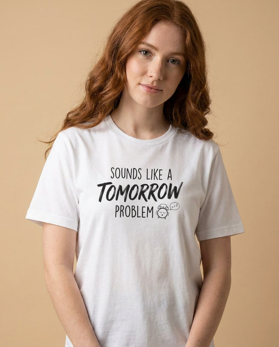 Sounds Like a Tomorrow Problem — Unisex Tee