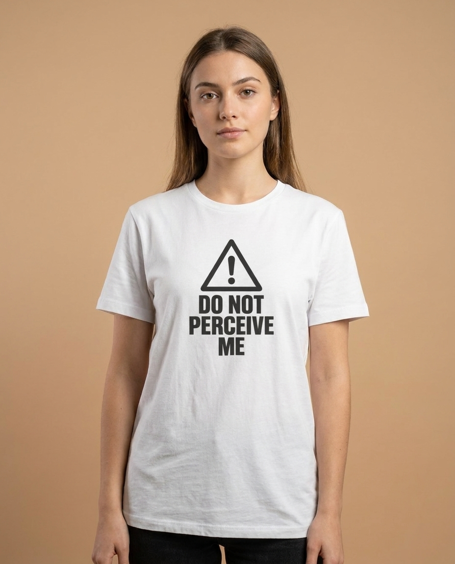 Do Not Perceive Me — Unisex Tee