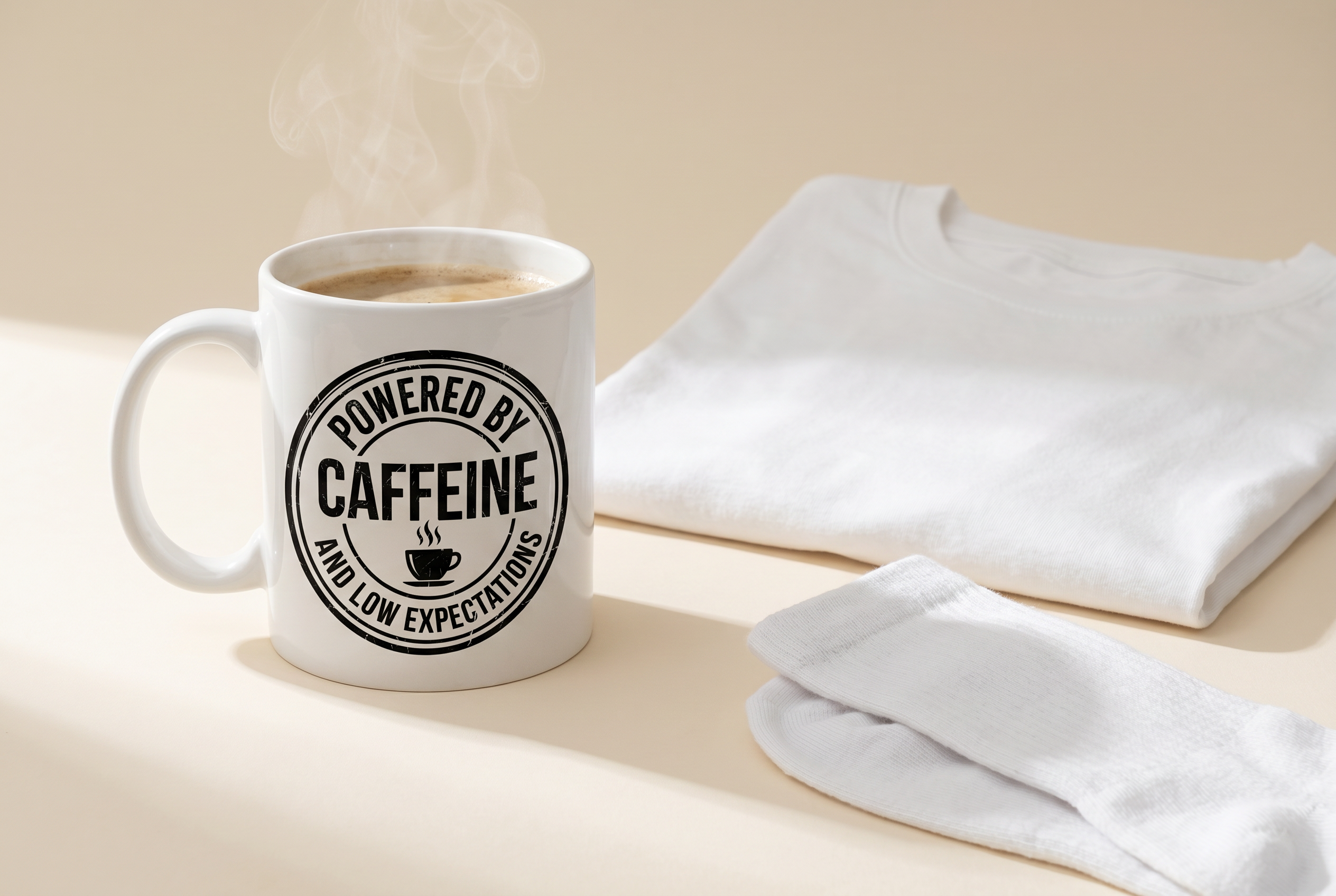 Emotional Support Merch — product still life