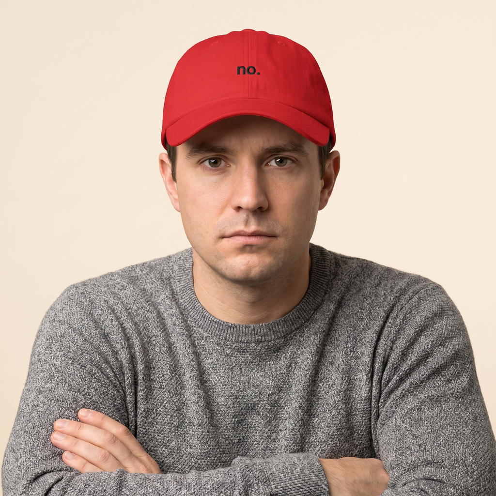 no. — Emotional Support Hat — lifestyle