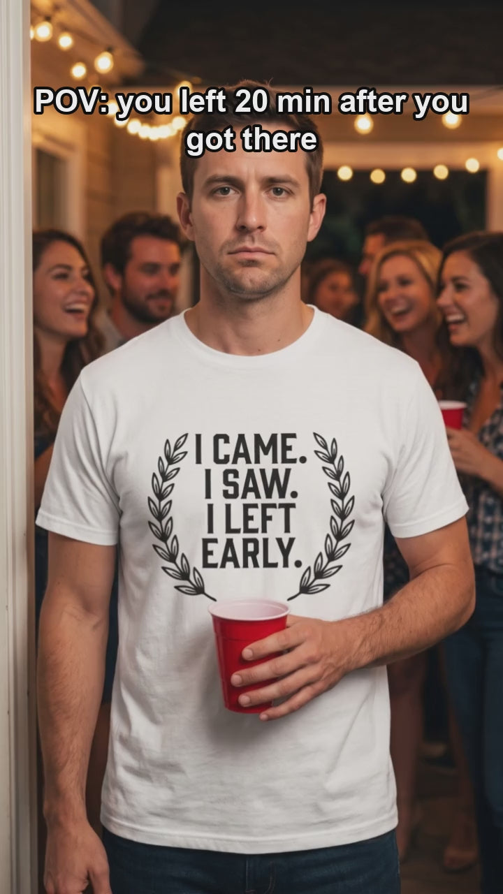 I Came. I Saw. I Left Early. — video